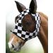 Harrison Howard Super Comfort Stretchy Fly Mask Large Eye Space with UV Protection Skin with Breatathability caro printing M medium caro printing