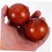 Buifulsic 2-St Wooden Ball Massage Balls - Acupuncture & Fitness Gym Handcrafted Mahogany & Bamboo 5x5cm - Buy Online on GoSupps.com