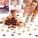 Shop 12 Grids 3D Maple Leaf Nail Glitter - Holographic Fall Art Stickers & Decorations for Thanksgiving | International Shipping - Buy Online on GoSupps.com