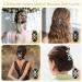 Hekobag Pearls Hair Feasts - 4 Stretchable Combs & Elastic Hair Clips for Women & Girls - Buy Online on GoSupps.com