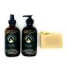 Temptation Aromas Warm Sandalwood 3 piece Fragrance Gift Set 4oz Body Oil