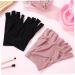 SOESFOUFU 2 Pairs UV Gloves Nail Art Accessory Nail Gloves Gloves for Gel Nails Nail Art Supplies Nail Fingerless Gloves Manicure Gloves UV Rays Gloves - Buy Online on GoSupps.com