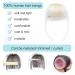 SEGO Clip in Air Bangs 3g Platinum Blonde - 100% Remy Human Hair Front Fringe Bangs for Women - Buy Online on GoSupps.com