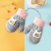Cute Fox Knitting Toddler Gloves | Winter Thermal Plush Lining | 1-3 Yrs | Cartoon/Grey - Buy Online on GoSupps.com