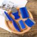 Moguer 5 Pack Pet Dog Cat Flea Comb Tear Eye Stain Remover Combs Hair Brush Effectively Clean Removes Tangles Dirt Fleas Lice Ticks for Pets Hair Comb - Buy Online on GoSupps.com