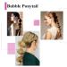 Buy 18 Ponytail Extension Bubble Hair Piece Clip-in - Realistic Blonde Hair - 90g - Buy Online on GoSupps.com