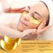 24K Gold Under Eye Treatment Masks Eye Masks for Dark Circles Crystal Gold Powder Gel Collagen for Under Eye Wrinkles Remove Eye Bags Hydrating Puffy Eyes 20 Pieces/10 Pairs - Buy Online on GoSupps.com