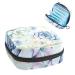 Succulent flowers watercolor ladies tie storage bag feminine menstrual cup bag silent insert holder tampon pockets portable period pocket for women teen girls 1 piece multicolored 10