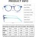OCCI CHIARI Blue Blocking Computer Glasses for Women - Lady Gaming Glasses for Eye Strain Relief - Stylish 0.0 Blue Light Filter - Buy Online on GoSupps.com