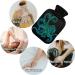 Naanle Watercolor Hot Water Bottle with Cover 1L Transparent Heat Therapy for Bed Hands & Feet | Pain Relief & Warmth - Buy Online on GoSupps.com