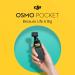 DJI Osmo Pocket 3-Axis Gimbal Stabilizer w/ 12MP Camera & 4K60 Video - Ideal for YouTube, TikTok, Vlogs, and Live Streaming - Attachable to Android & iPhone - Black - Buy Online on GoSupps.com