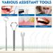 Liebsen Tooth Cleaning Set - 5 Intensities IPX6 Waterproof Low Noise USB Connection LED Display | Home & Travel Dental Care - Buy Online on GoSupps.com