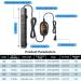 HiTauing Aquarium Heater - Submersible Fish Tank Heater with Over-Temperature Protection - Saltwater and Freshwater - 50W/100W/200W/300W/500W - Buy Online on GoSupps.com