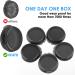 Buy WLLHYF 5 Packs Mini Pill Box - Portable Travel Pill Organizer - Compact Vitamin Holder (5 Black) - International Shipping Available - Buy Online on GoSupps.com