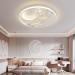 Buy Ahxiaozn LED Star Moon Ceiling Lamp for Kids | Dimmable Remote Control | 50cm White Bedroom Light | Perfect for Girls & Boys Rooms - Buy Online on GoSupps.com