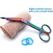 High-Quality 5.5-Inch Graved Care Association Scissors for Veterinary Nurses | Ideal Gifts for Vet Techs | Robust Hospital Trauma Scissors - Buy Online on GoSupps.com