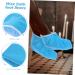 Mikinona 1 Pair Waxed Cotton Footmuffs Paraffin Wax Paraffin Foot Covers Wax Bath Foot Liners Wax Booties Wax Warming Covers Moisturizing Socks Paraffin Refills Liners Polyester 26.50X19.00X1.00CM Blue - Buy Online on GoSupps.com