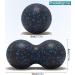 Fascia Ball Set for Deep Tissue Massage | Peanut & Lacrosse Balls for Neck Back & Foot Relief - Blue - Buy Online on GoSupps.com