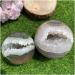 Gift for Family Natural Natural Open Smile Crystal Druzy Cluster Geode Specimen Sphere Reiki for Home Decor Lucky Stone Crystal Cluster 5.5-6cm - Buy Online on GoSupps.com