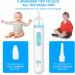 Baby Nasal Aspirator by Bellababy | 3 Suction Levels, Rechargeable, Anti-Backflow | Gentle Booger/Snot Remover with Light Function | Mute Operation | Includes 2 Tips and Carrying Bag - Blue - Buy Online on GoSupps.com