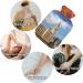 Buy Naanle Maple Big Ben 2L Transparent Hot Water Bottle - Large Heat & Cold Therapy for Pain Relief | Ideal for Bed & Hand/Foot Comfort - Buy Online on GoSupps.com