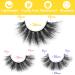 30 Pairs Fluffy Faux Mink Eyelashes - 3 Styles, Natural Look, 6D Volume - Pack of Wispy False Lashes - Buy Online on GoSupps.com