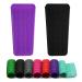 ZAXOP 2 Pack Heat Resistant Silicone Mat Pouch for Flat Iron, Curling Iron,Hair Straightener,Hair Curling Wands,Hot Hair Tools (Purple & Black) Purple-black