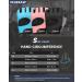 SKDK Vegeraw Fitness Gloves - Premium Training Gloves for Men & Women | Gym Bodybuilding Cycling Strength Training - Black M - Buy Online on GoSupps.com