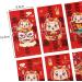 6X Chinese New Year Red Envelopes Red Packets Gift Packets Traditional Hong Bao Lucky Money for Spring Festival Graduation D Style D - Buy Online on GoSupps.com