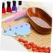 FRCOLOR 1 Set Nail Color Showing Tools Nail Art Tips Board Nail Holder for Painting Nails Magnetic Nail Practice Holder Magnetic Nail Tips Holders Manicure Metal Bracket Symphony - Buy Online on GoSupps.com