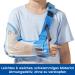 Willcom Arm Loop for Children - Breathable Medical Shoulder Support for Broken Arm Elbow Wrist Injury Recovery (XXS Right) - Buy Online on GoSupps.com