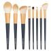 MAANGE Makeup Brushes Premium Synthetic Makeup Brush Set Professional Blush Contour Eye Make Up Brush Kit (Blue)