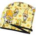 Garden Honeybee Gnomes Hair Towel Wrap | Quick-Dry Turban & Button Design for Effortless Hair Drying - Buy Online on GoSupps.com
