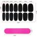 8 Sheets Solid Color Full Wraps Nail Stickers with Nail File MWOOT Self-Adhesive Nail Art Polish Stickers Strips Nail Wraps Decals for DIY Manicure Tips Decoration - Buy Online on GoSupps.com