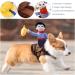 T2Y Cowboy Rider Dog Costume - Halloween Knight Style Clothes for Medium and Large Dogs with Doll and Hat - Buy Online on GoSupps.com