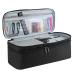 REMEK Hair Dryer Storage Bag | Large Capacity Hair Dryer Storage Organizer Travel Accessories Hair Dryer Handle Bag Gift for Friends Beings Black