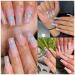 504 Pcs Square Nail Tips for Acrylic Nails - Professional 3XL Straight Tapered Fake Nails for Salons and Home DIY Nail Art - Buy Online on GoSupps.com