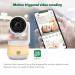 LeapFrog LF930HD 1080p Smart WiFi Baby Monitor with 360 Pan, Tilt & 8X Zoom | 7 HD Display, Night Light, Night Vision, Two-Way Intercom & Smart Sensors - Buy Online on GoSupps.com