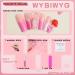 Buy Long Press on Nails - Square Acrylic French Fake Nails with 3D Decorations & Glitter - Purple Stick on Nails Gift for Girls Worldwide - Buy Online on GoSupps.com