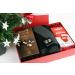 Luxury Hamper Present with Scarf Cufflinks & Coffee for Holiday Season Men Dad Husband Fianc - Scarf Cufflinks Coffee Red - Buy Online on GoSupps.com