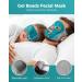 ProCIV Cooling Mask Warming Eye Mask 6 set Against Swollen Tired Eyes Dark Circles Headaches Migraines Hangovers and Sunburn Heat and Cool Reusable Face Mask Face Men/Women 6 set-Green - Buy Online on GoSupps.com