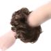 Vlasy Messy Bun Hair Piece Curly Wavy Scrunchie Extension - 60g 8# Synthetic Chignon Accessory Updo for Women and Girls - Buy Online on GoSupps.com