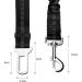 Toozey Dog Seat Belt | Elastic Pet Safety Belt with Strong Carabiners | Adjustable Dog Harness for All Breeds & Cats | Maximum Safety 1PC - Buy Online on GoSupps.com