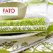 FATO Airlaid Dry Paper Napkins - 50-Pack Garden Pistachio Pattern (40x40 cm) - Premium Textile Effect for Elegant Dining - Buy Online on GoSupps.com