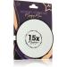 Almost Famous 15x Magnifying Mirror with Suction Cup - Compact Travel Makeup Mirror for Tweezing & Blackhead Removal - Buy Online on GoSupps.com