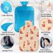Shop Cute Fox Heat Bottle - Fluffy Cover 2L Capacity Pain Relief for Back Neck & Shoulders | Cozy Nights Essential - Buy Online on GoSupps.com