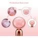Rose Golden 2 in 1 Electric Face Massager Kit - Jade Roller and 3D Roller Set for Skin Care - Buy Online on GoSupps.com