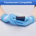 Schneider Blue Vinyl Synthetic Exam Gloves 100 Large - Powder-Free, Latex-Free Disposable Gloves for Medical, Food Prep, Cleaning - 4mil, Pack of 100 - Buy Online on GoSupps.com