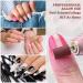 Subay 100Pcs 180 Grit Fine Sanding Bands for Nail Drill - Electric Nail Files for Acrylic Nails, Gel Manicures, and Pedicure - Silver - Buy Online on GoSupps.com