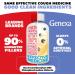 Genexa Kids Nighttime Cough Medicine - Organic Blueberry Liquid Cough Suppressant for Kids 6+ | 4 Fl Oz | Temporary Relief for Cough Runny Nose & Sneezing - Buy Online on GoSupps.com